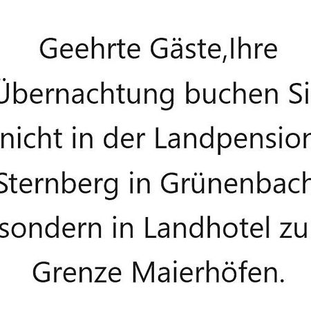 Uebernachtungsmoeglichkeit In Maierhoefen Grunenbach Exterior foto